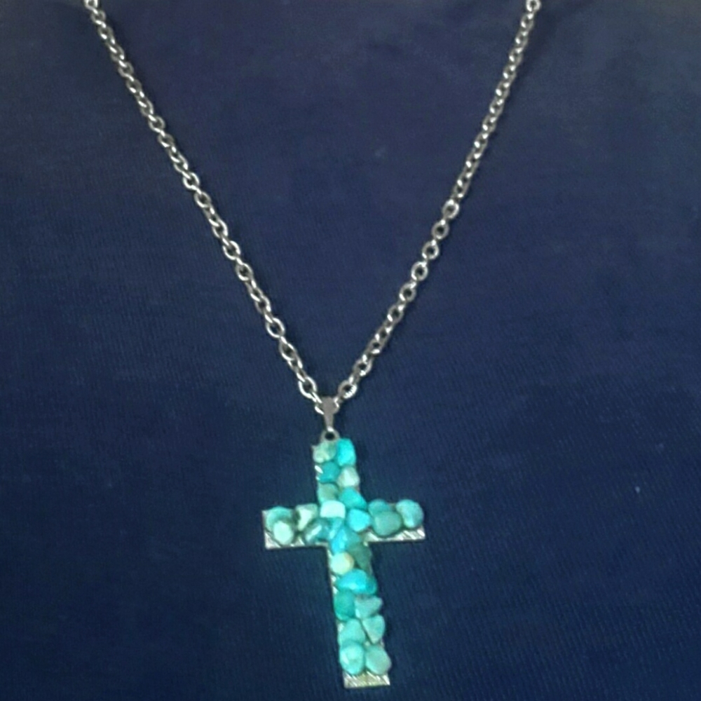 Turquoise Handmade Necklace - Picture 2 of 3